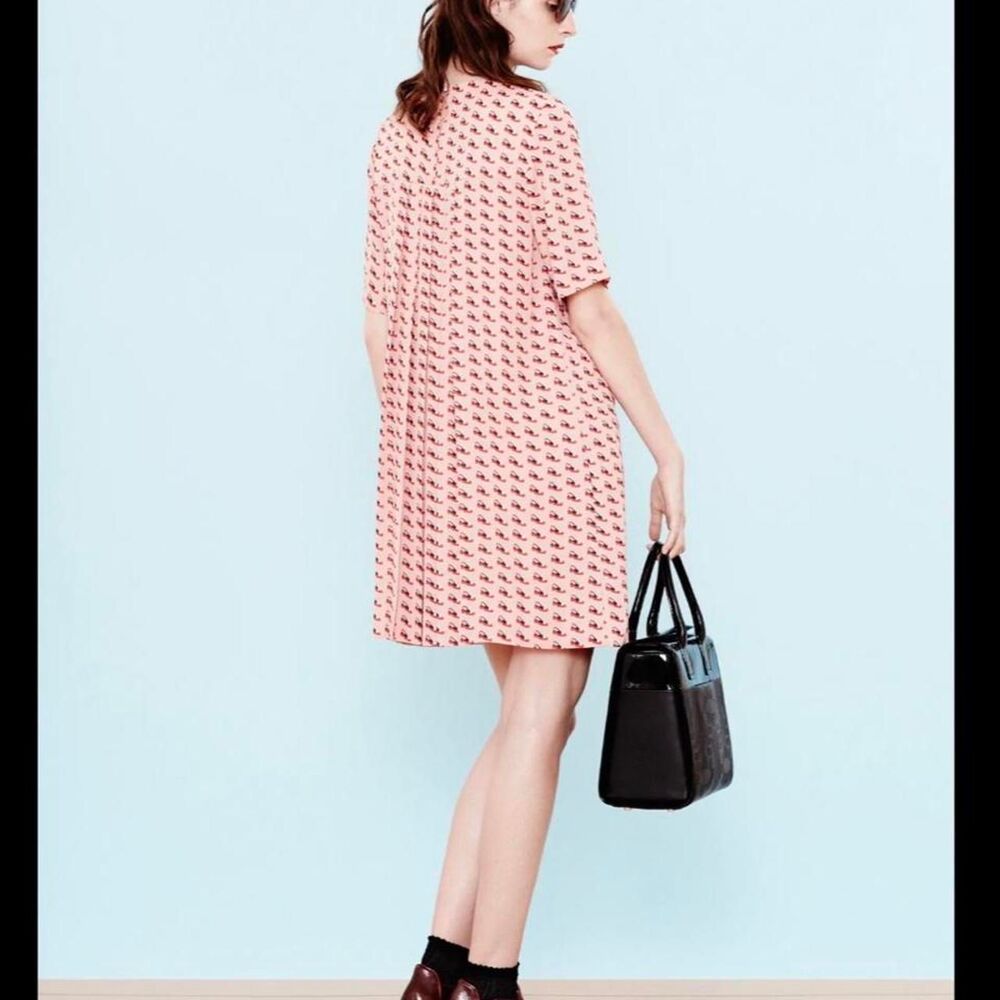 Orla Kiely Ditsy Shoe Print Dress from her 2015 Resort Collection